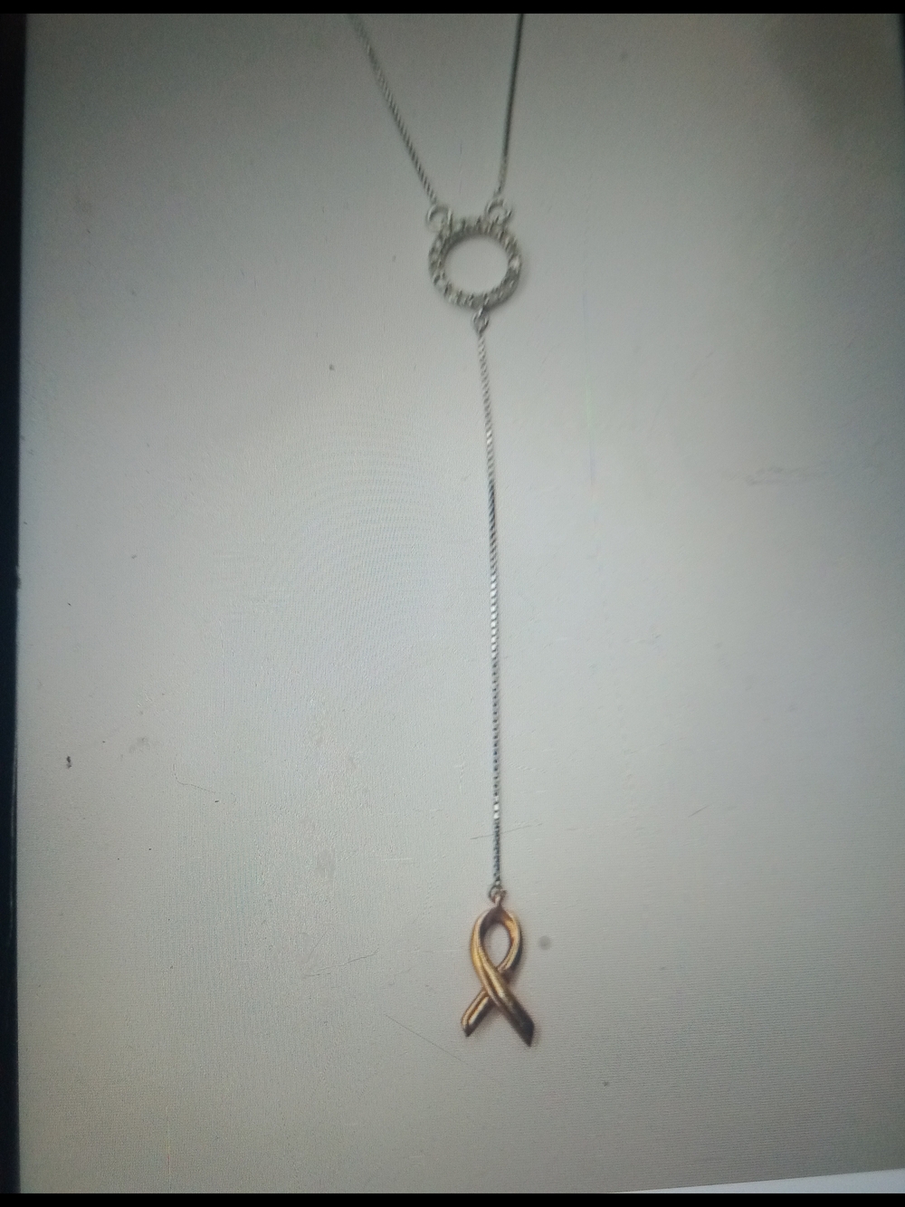 Delicate City Of Hope Sterling Silver Pendant Necklace